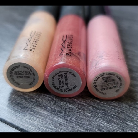 SOLD-MAC Luster & Plush Glass Bundle RARE HTF - Picture 3 of 6